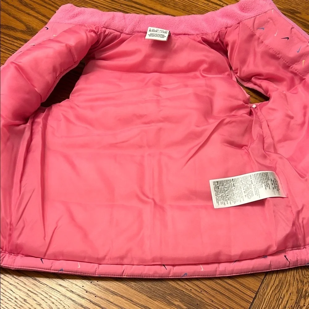 Nike Pink Vest with Multicolor Accents